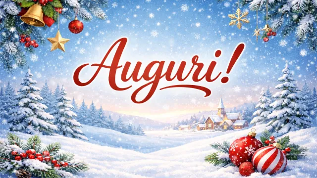 Auguri di Buone Feste!